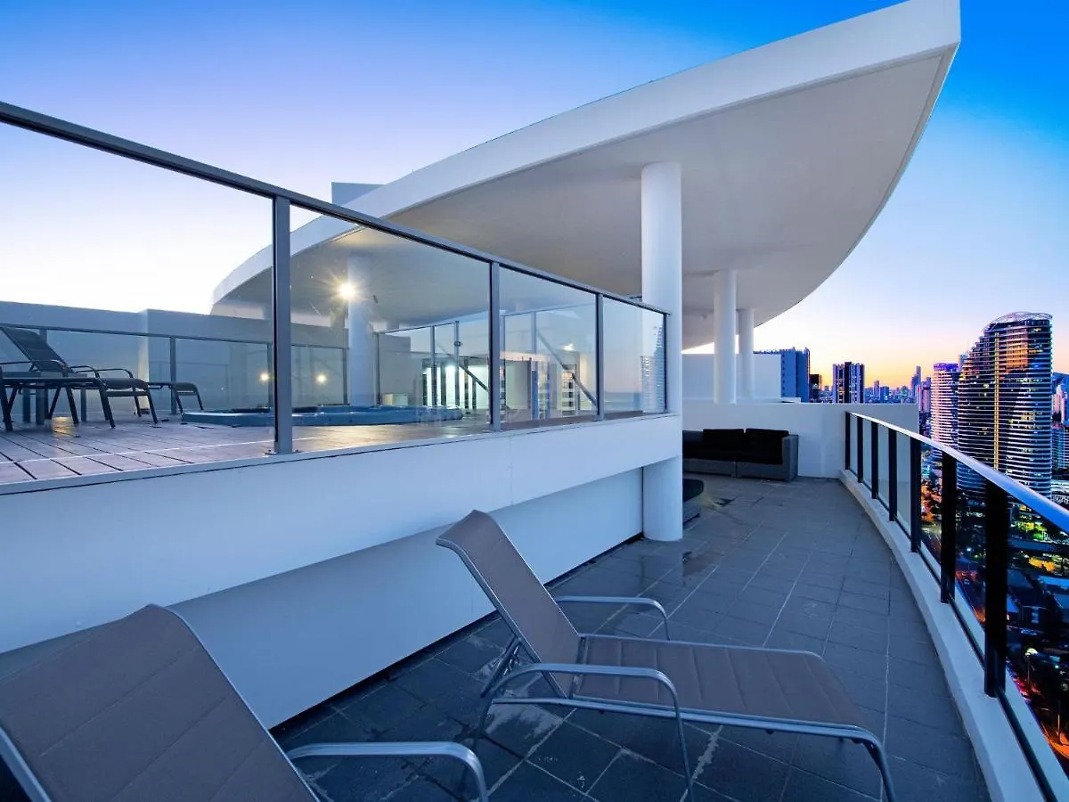 Private Rooftop Spa Penthouse Apartment - Sierra Grand - Coasthm Guldkusten