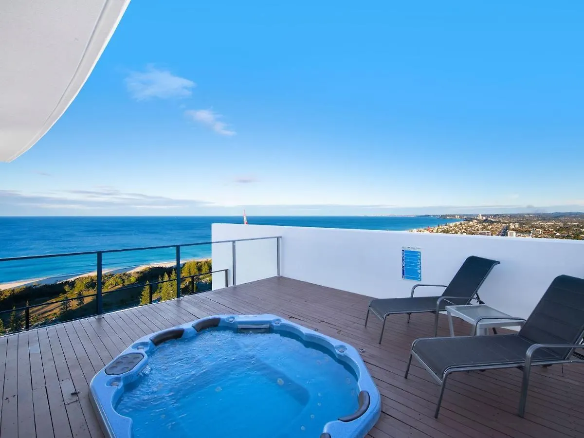 Private Rooftop Spa Penthouse Apartment - Sierra Grand - Coasthm Guldkusten
